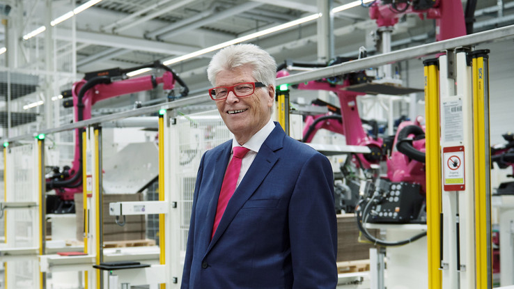 Empreendedor, incentivador e visionário no avanço da transformação digital. Hoje, o professor Friedhelm Loh está com 75 anos. Empreendedor, incentivador e visionário no avanço da transformação digital. Hoje, o professor Friedhelm Loh está com 75 anos.