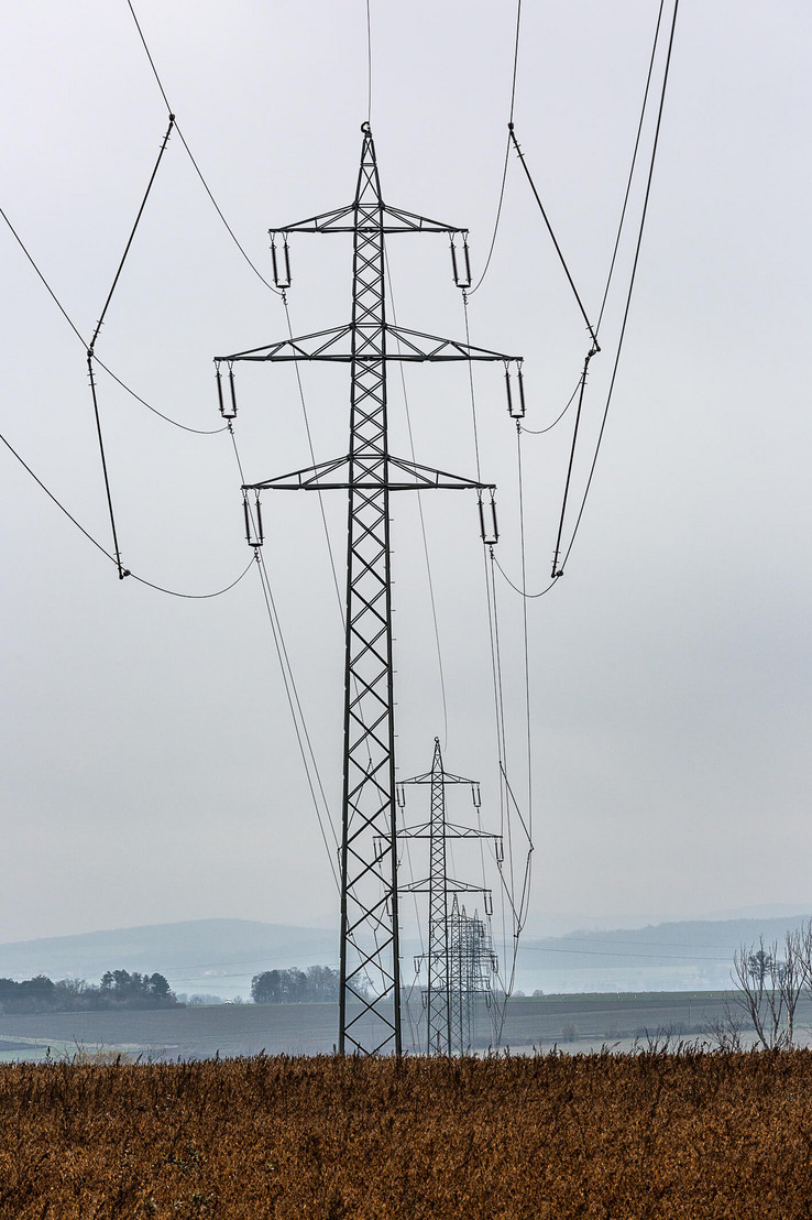  Rede de distribuição de energia de 110 kV
